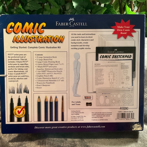 New Faber-Castell Comic Illustration Creative Studio - Picture 2 of 14